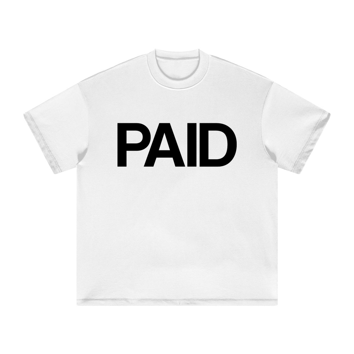 PAID WHITE TEE